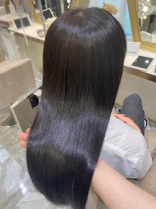 ロング カラー 💙美髪救世主💙 関華蓮のヘアスタイル