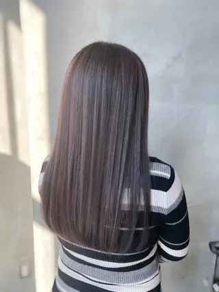 ロング カラー fifth JINGUMAE所属・波巻きスパイラルパー マ/シャドウパーマ駿のヘアスタイル