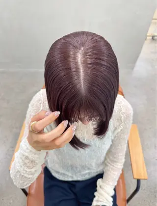 ショート カラー ayaka/暖色 /ニュアンスボブのヘアスタイル