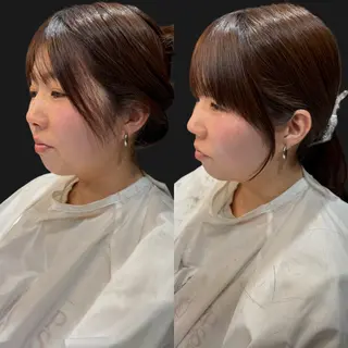 ミディアム LuanaTOKYO 都築佑汰のヘアスタイル