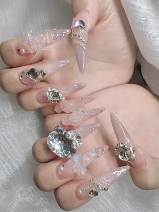 ネイル Lee Nails チップ長さだし専門店のネイルデザイン