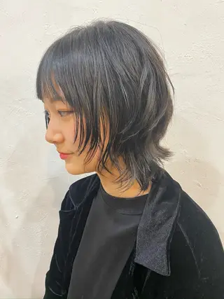 ショート 透明感カラー🍃 レイヤースタイル✨葵のヘアスタイル