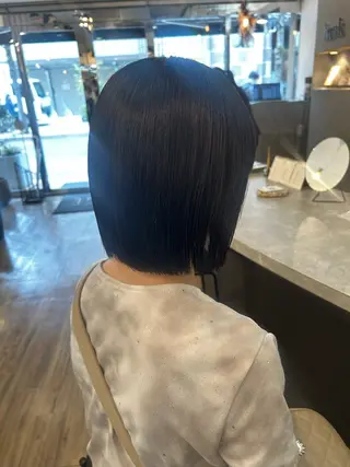 ミディアム ブリーチ／ヘアセット 🪞🌙minamiのヘアスタイル