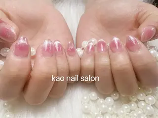 ネイル kao nail マグネット/長さだしのネイルデザイン