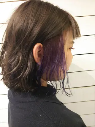 ショート カラー JUNTA 梅田茶屋町のヘアスタイル