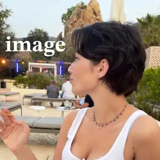 ショート ヘアアレンジ HIROKO / 透明感暖色カラー🎀のヘアスタイル