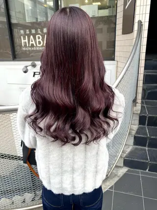 ロング カラー ParveMix🎀 稲垣詞葉のヘアスタイル