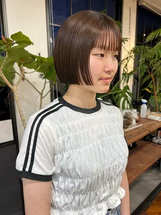 ショート SUNSUNSUN所属・SUNSUNSUN 斎藤天海のヘアスタイル