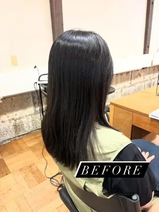 ロング 《nico》 髙橋秋花🖤🧡のヘアスタイル