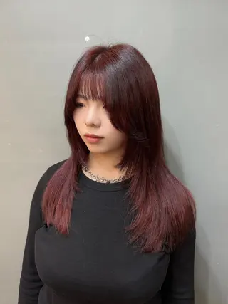 セミロング 【azure横浜】 🧸misaki🌸のヘアスタイル