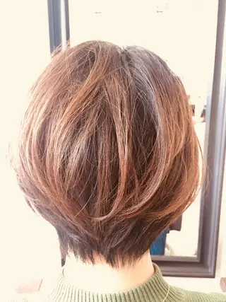 ショート カラー 阿久津 泰幸のヘアスタイル
