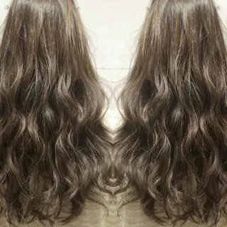 ロング カラー EARTH 越谷店のヘアスタイル