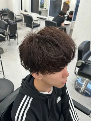 ショート メンズ 岩井 虎大郎のヘアスタイル