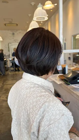 ショート [髪質改善] 北生駒 店長/古居聖理のヘアスタイル