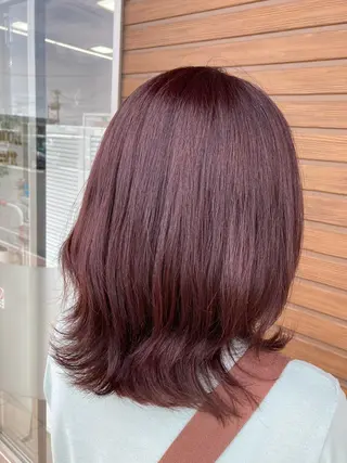 カラー macaronいわきラトブ店所属・吉田 真美のヘアスタイル