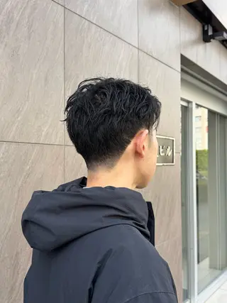 メンズ leo/ロング／ レイヤーカット⛈️のヘアスタイル