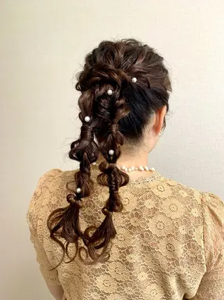 ヘアアレンジ Kikuchi Eriのヘアスタイル