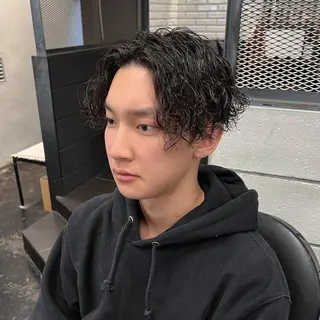 メンズ メンズ特化/パーマ/ メッシュ/竜成のヘアスタイル