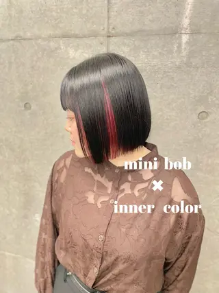 ショート カラー 表参道/髪質改善/ 髪質改善カラー/遠藤のヘアスタイル