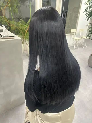 ロング カラー 高山 アミのヘアスタイル