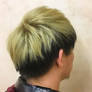 カラー メンズ 無料カットモデル募集 BLINK京橋店のヘアスタイル