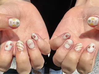 ネイル Refine ネイリスト　坂本のネイルデザイン