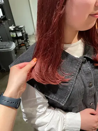 ロング fubuki🪷 似合わせカットカラーのヘアスタイル
