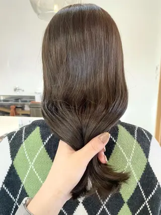 ミディアム カラー mareka/顔周り /透明感カラー🤍のヘアスタイル