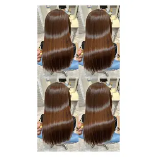 ロング カラー 店長✨レイヤー✖️ 髪質改善✖️韓国ヘアのヘアスタイル