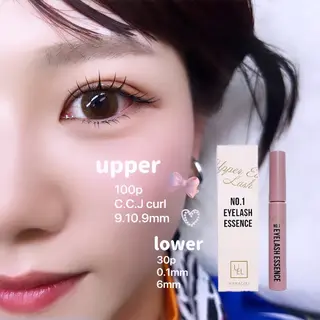 マツエク・マツパ Eyelash salon u'iのマツエク・マツパデザイン