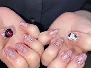 ネイル 🤎mini 🤍可愛らしいネイルのネイルデザイン