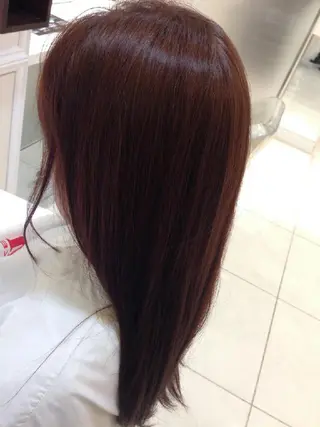 カラー ロング 永島 桜のヘアスタイル