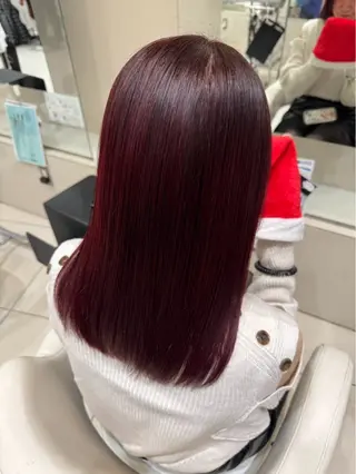 カラー 艶髪/ブリーチなし Wカラー🌺yuiのヘアスタイル