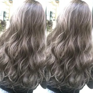 ロング カラー 井上 一平のヘアスタイル