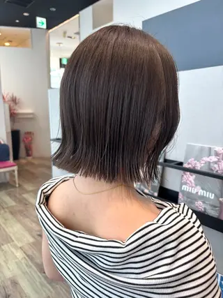 ミディアム カラー 透明感カラー/ レイヤーkotonoのヘアスタイル