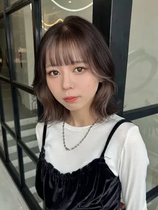 ショート カラー MaisonHALU 松浦光咲のヘアスタイル