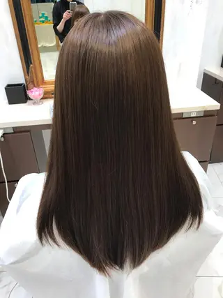 セミロング カラー ショート、ボブ/ 川鍋薫のヘアスタイル