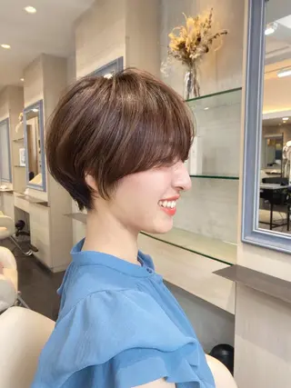 ショート レイヤー/ショート カット/服部タカノリのヘアスタイル