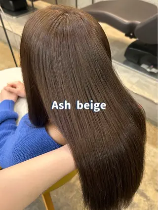 ミディアム カラー ANLY.meijijingumae所属・暗髪カラー/ 透明感カラー/真菜のヘアスタイル