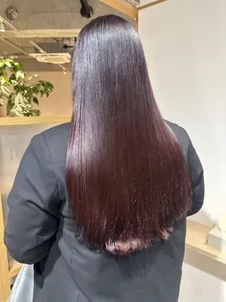 ロング シェアサロンコネクト所属・Chiho/ 博多/パーマ/ボブのヘアスタイル