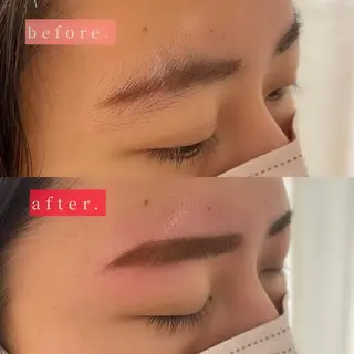 アイブロウ 桑田 新菜のヘアスタイル