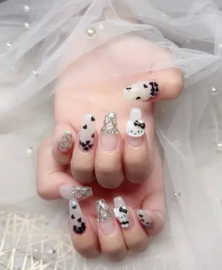 ネイル ラベンダー💖日暮里 ルル💖ネイルのネイルデザイン