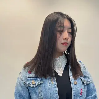 ロング zina karin୨୧˙˳⋆のヘアスタイル