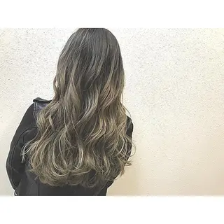ロング カラー 荒木 拓也のヘアスタイル