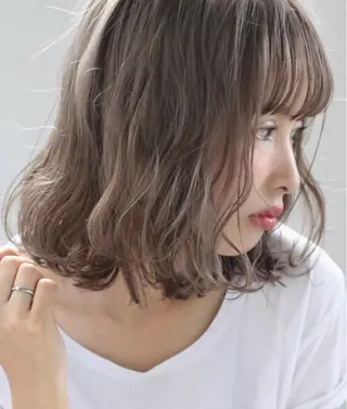 ミディアム また会いたくなる 美容師【KENTA】のヘアスタイル