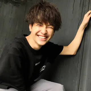 ショート カラー パーマ メンズ 【メンズサロン】 BLUCK 横浜のヘアスタイル