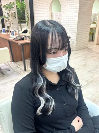 ロング 新規50%off /韓国風/吉田 響歌のヘアスタイル