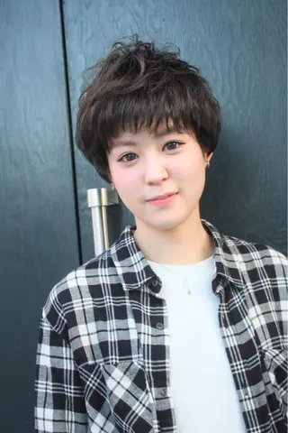 ショート Shingo #パーマのヘアスタイル