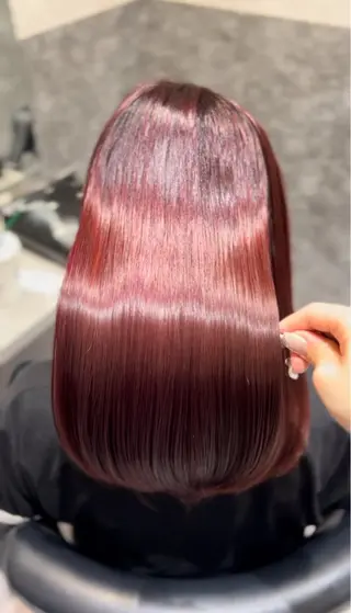 ロング 銀座/韓国/ワンホン 🤍艶髪🖤nahoのヘアスタイル