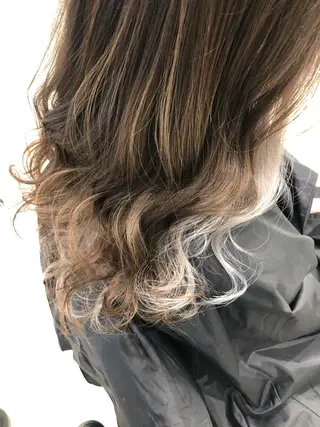 セミロング GO TODAY SHAiRE SALON原宿Stella店所属・GO TODAY シェアサロンのヘアスタイル